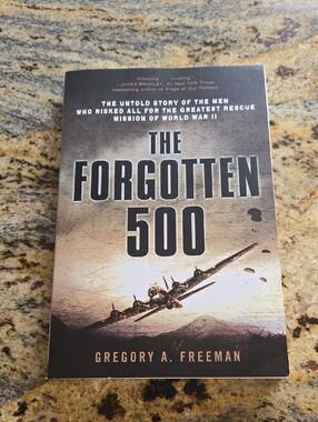 Gregory A. Freeman The Forgotten 500 - Beige & Black Paperback Book